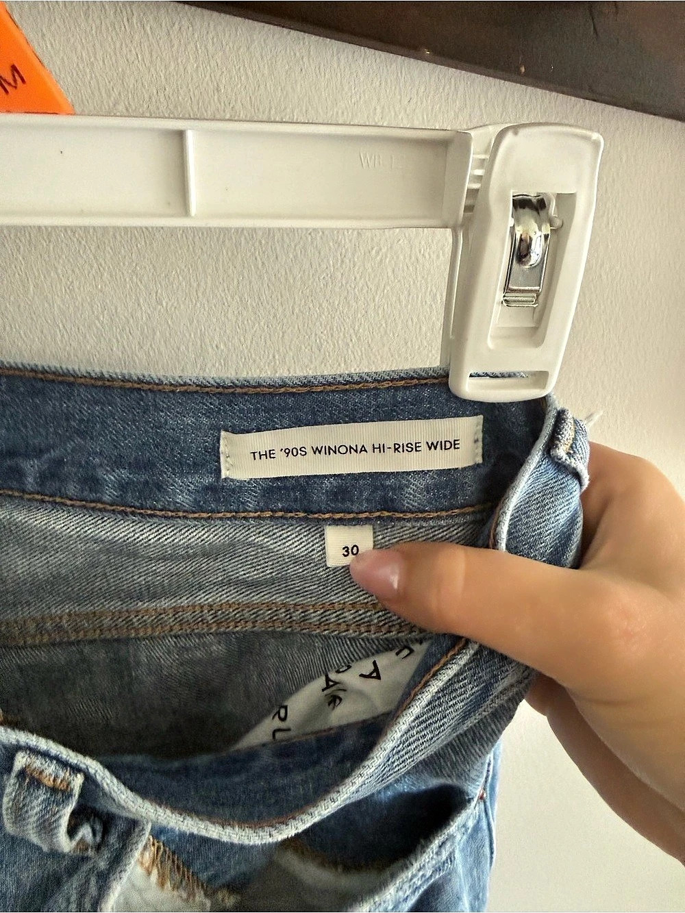 Denim Forum The '90s Winona Hi-Rise Wide Leg Jeans - Picture 4 of 6